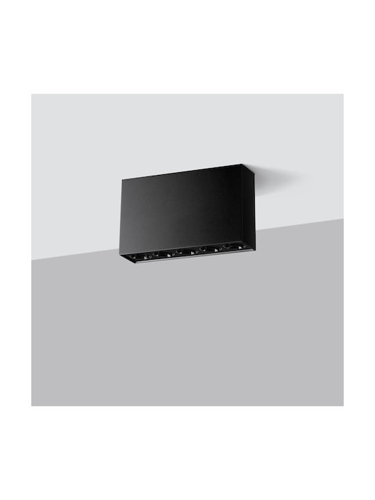 Sollux Monos LED Alb Natural Spot în Culoare Negru