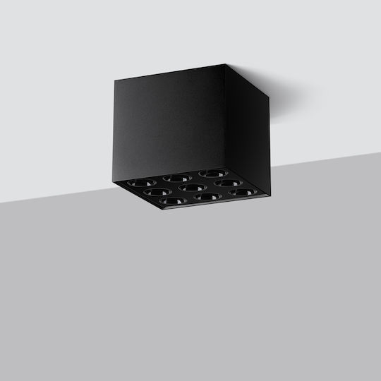 Sollux Monos LED Alb Natural Spot în Culoare Negru