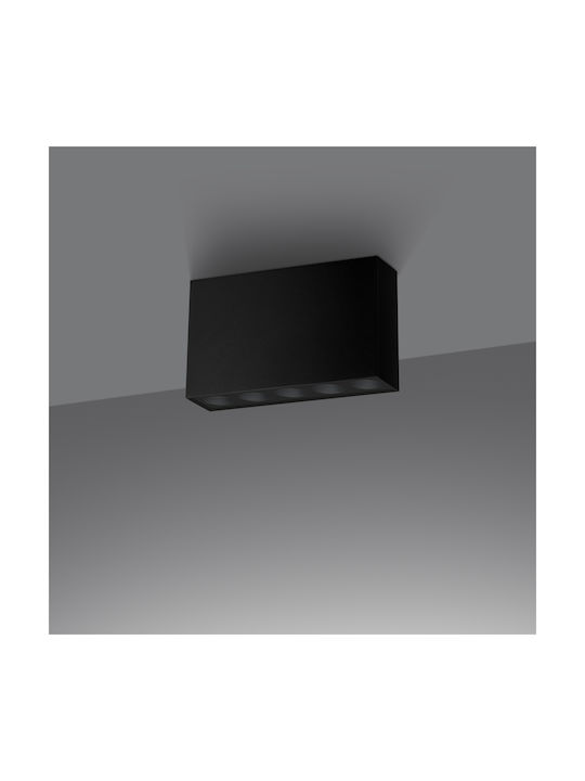Sollux Monos LED Alb Natural Spot în Culoare Negru