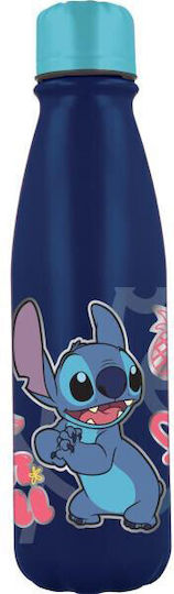 Stor Παιδικό Παγούρι Lilo & Stitch Αλουμινίου με Καλαμάκι Μπλε 600ml (Διάφορα Σχέδια/Χρώματα)