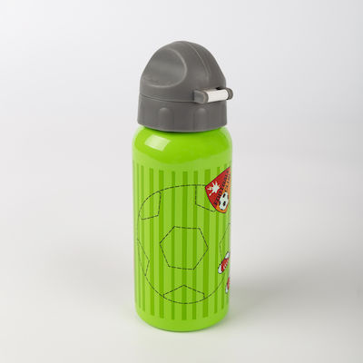 Sigikid Kids Stainless Steel Water Bottle Ποδοσφαιριστής Green 400ml