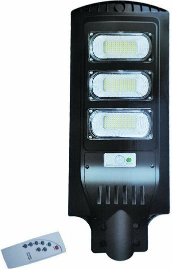 Jortan Jortan Ηλιακό Φωτιστικό Δρόμου 150W 11520lm Ψυχρό Λευκό με Αισθητήρα Κίνησης και Τηλεχειριστήριο IP66 50x24x7εκ.