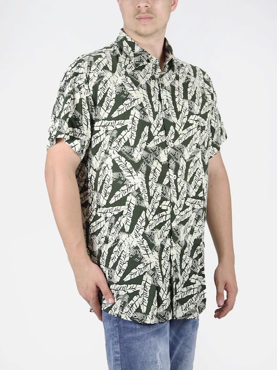 Short-sleeved Shirt Olive