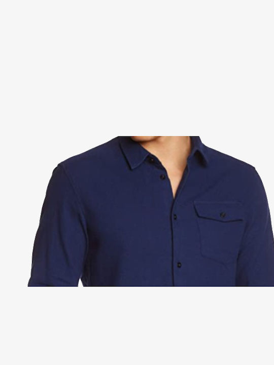 Langärmlig Hemd Blue