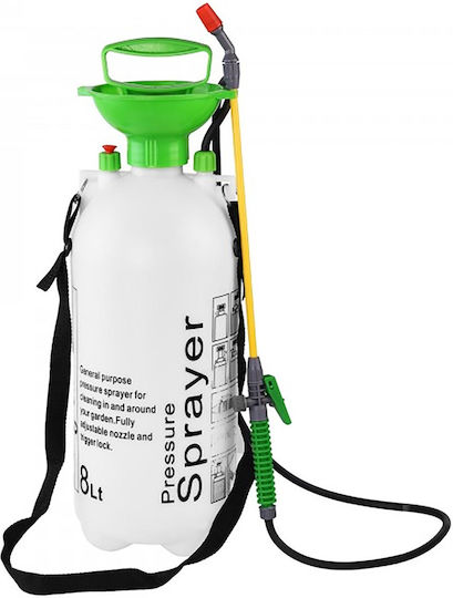 Polins Garden 8lt Pressure Sprayer with Capacity 8lt 3bar