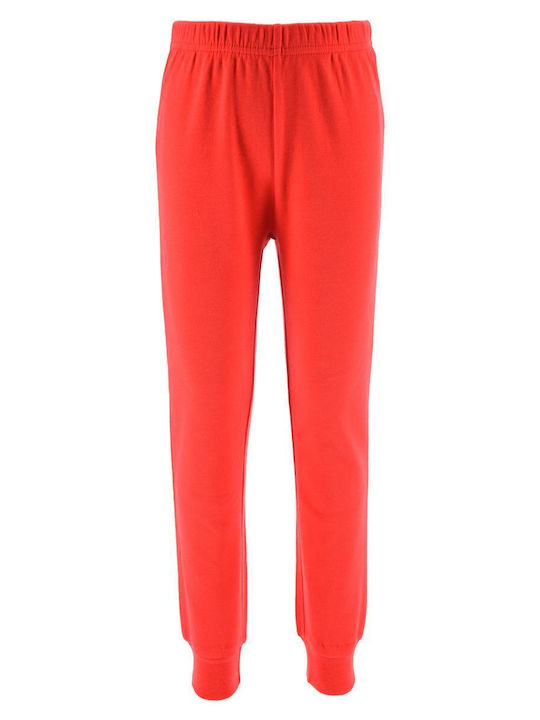 Superheroes Kids' Pajamas Winter Red