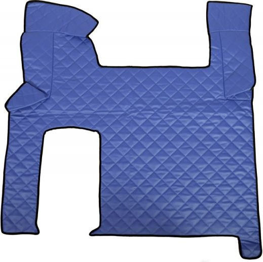 King Interior Front Mats 2pcs for MAN TGX 2020+ Blue