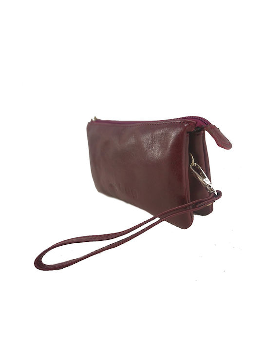 Mybag Leather Women's Bag Hand Burgundy