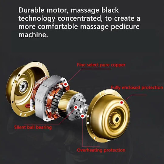 Factory Συσκευή Μασάζ Shiatsu για τα Πόδια με Λειτουργία Θέρμανσης