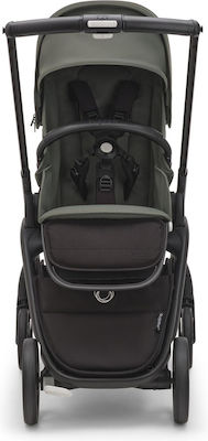 Bugaboo Complete Dragonfly Adjustable Baby Stroller Suitable for Newborn Black-Forest Green 7.9kg