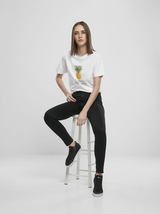 Damen T-Shirt Weiß