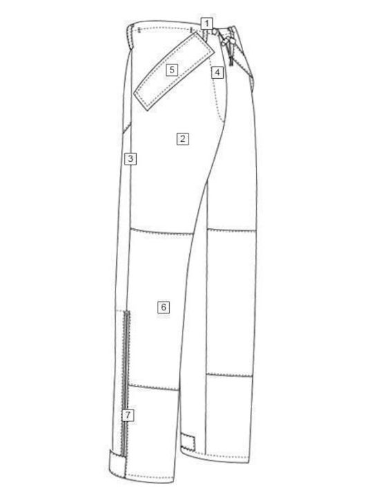 Tru-Spec Jagdhose Wasserdicht in Schwarz Farbe