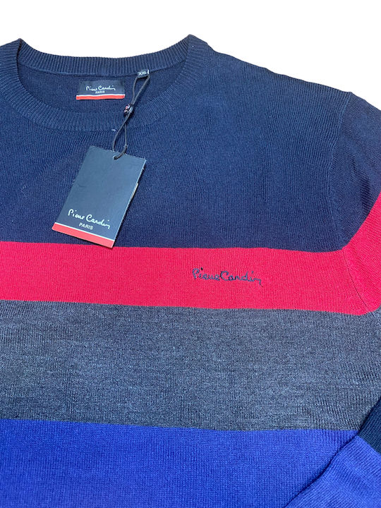 Pierre Cardin Herren Langarm-Pullover BLUE