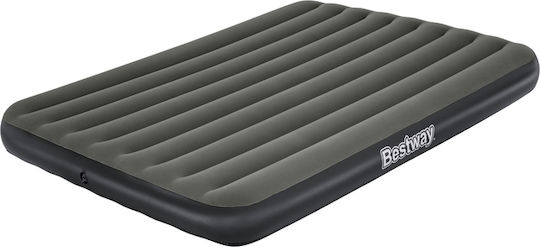 Bestway Double Inflatable Sleeping Mattress with Integrated Pump 203x152x25 cm