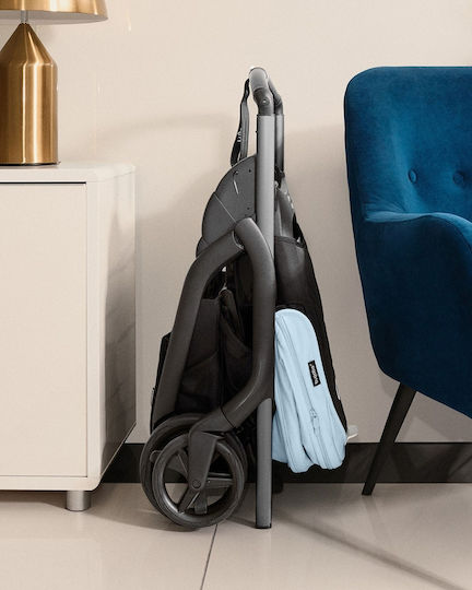 Bugaboo Dragonfly Complete Ρυθμιζόμενο Καρότσι Μωρού Kατάλληλο από 6+ Mηνών Midnight Black 7.9kg