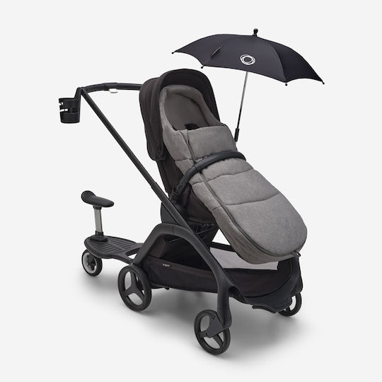 Bugaboo Dragonfly Complete Ρυθμιζόμενο Καρότσι Μωρού Kατάλληλο από 6+ Mηνών Midnight Black 7.9kg