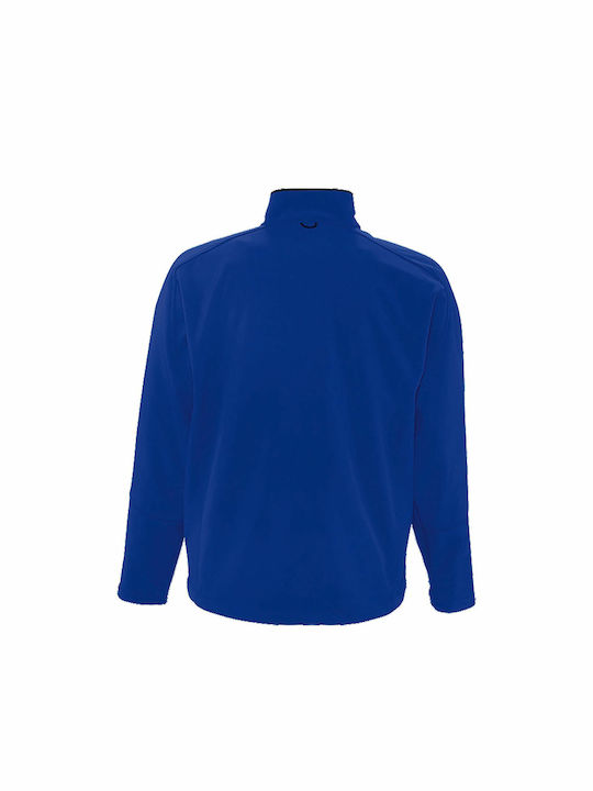 Sol's Men's Winter Softshell Jacket Waterproof and Windproof Royal Blue