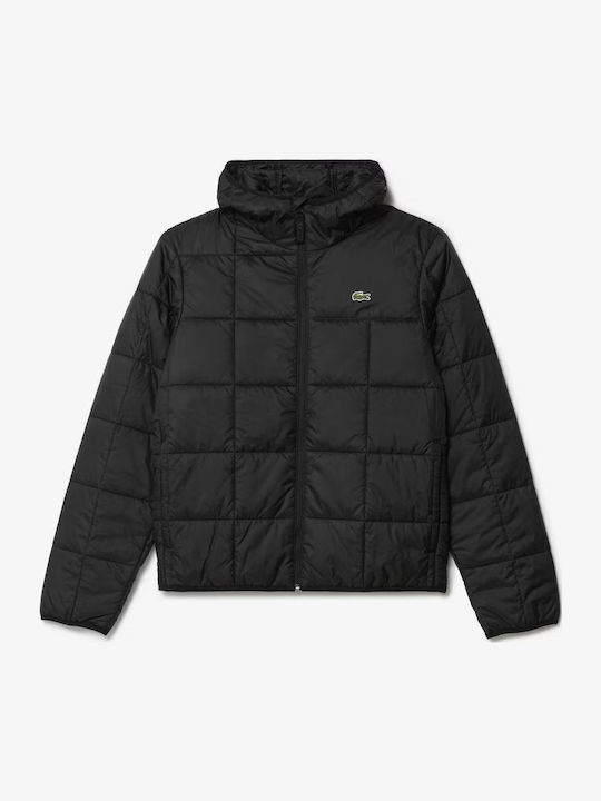 Winter Jacket Puffer Waterproof Black