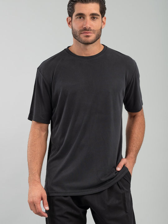 Vittorio Artist Vittorio Men's Short Sleeve T-shirt Black