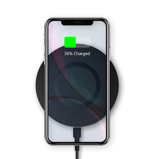 Wiwu Wireless Charger (Qi Pad) 15W Blacks (17734)