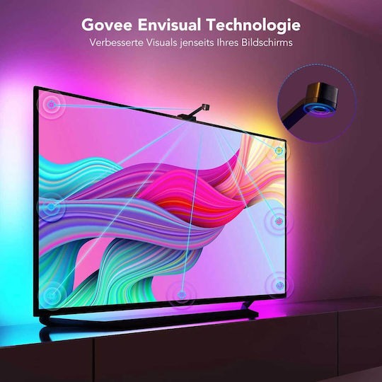Govee Smart LED Strip Dreamview T1 Wi-Fi TV Light Orange Light