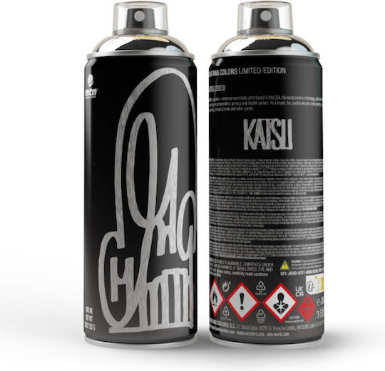 Montana Colors Σπρέι Βαφής Ασημί 400ml