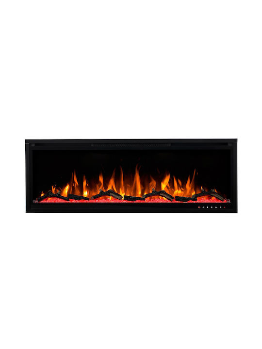 Hitense L.E.D Стенен Електрическа печка 1600W 183x45см Черен