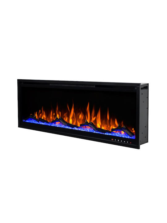 Hitense L.E.D Стенен Електрическа печка 1600W 183x45см Черен