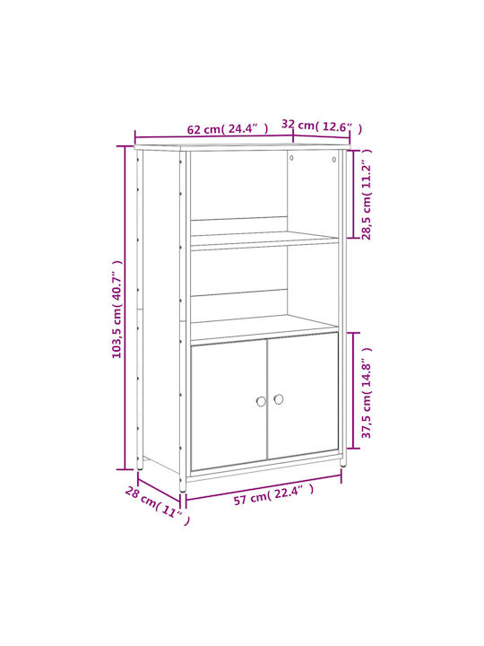 Bufet Maro 62x32x103.5cm