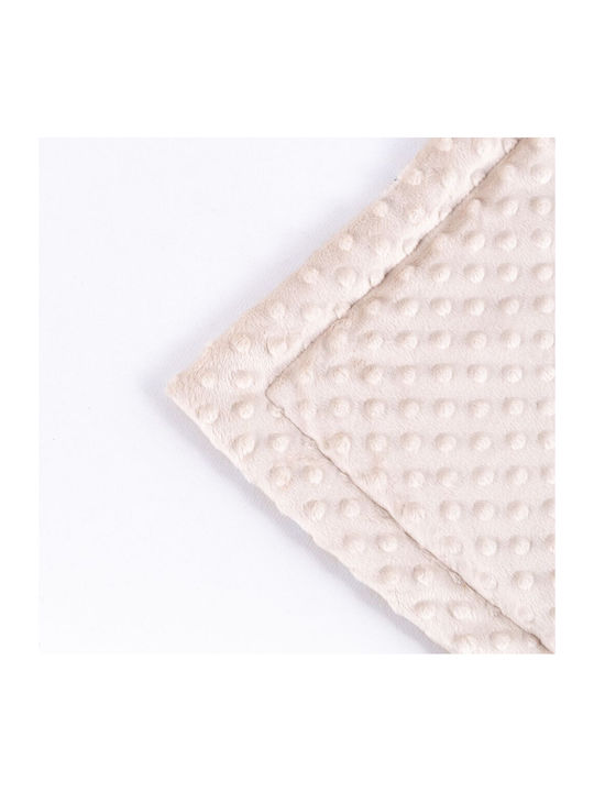 Linea Interiors Blanket Nursery Swaddling Blankets Cotton Beige Beige 90x110cm