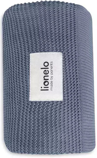 Lionelo Pătură Pepinieră Swaddling pături Bambus Albastru Blue 75x100cm
