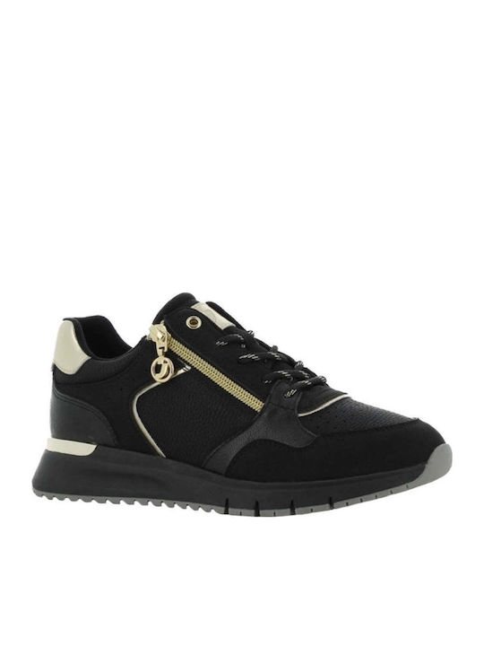 Damen Anatomisch Sneakers BLACK