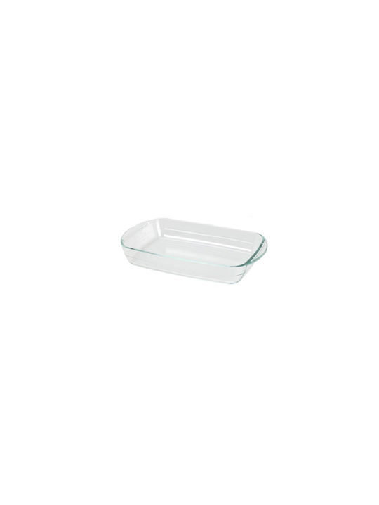 Koopman Glass Rectangular Heat-Resistant Cookware 1600ml 3pcs