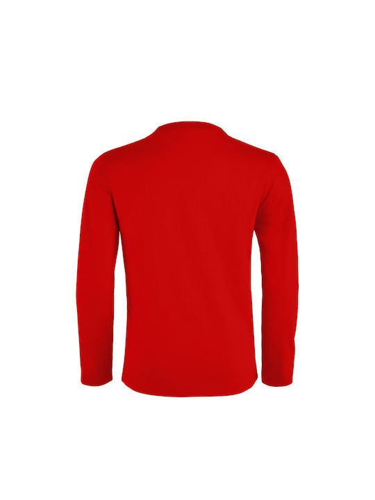 Children's Long Sleeve "TWO COOL", Red