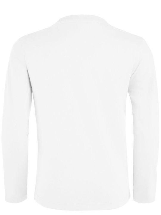 Children's Long Sleeve "TWO COOL", White