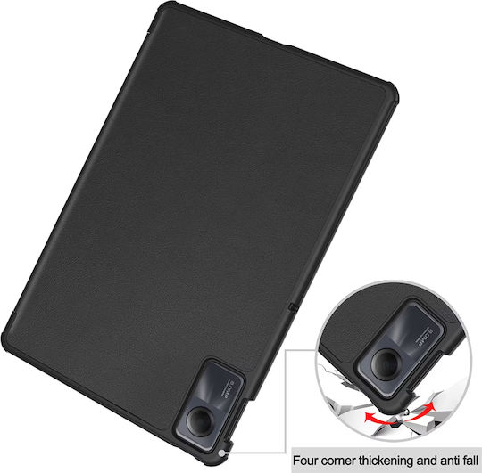 Techsuit Foldpro Флип Капак Черен (Redmi Pad SE 11)