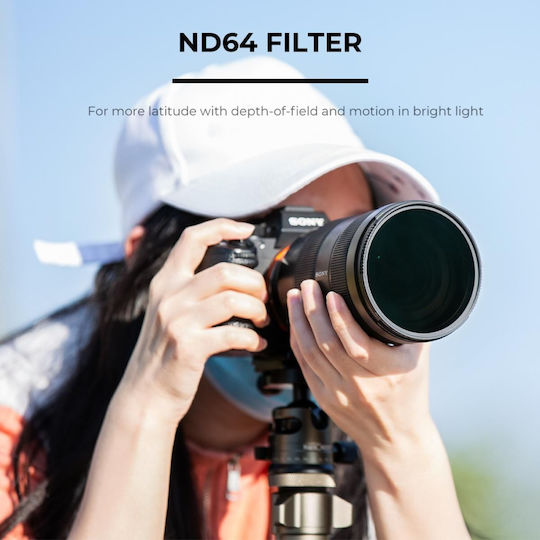 K&F Concept Nano-x Φίλτρo Έγχρωμο / ND Διαμέτρου 77mm για Φωτογραφικούς Φακούς