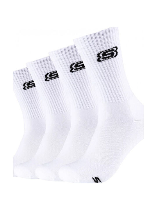 Skechers Чорапи за тенис Бял