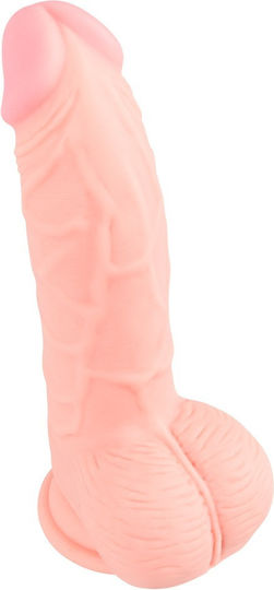 You2Toys Realistisches Dildo mit Hoden und Saugnapf Fleisch 20cm