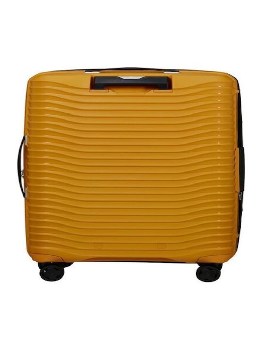 Samsonite Upscape Μεσαία Βαλίτσα Ταξιδίου Σκληρή Yellow με 4 Ρόδες Ύψους 68εκ.