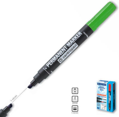 Centropen Permanent Marker 6mm Green