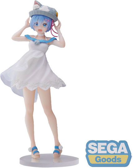 Sega Re: Zero Starting Life in Another World Rem Nyatsu Day Luminasta Figure 19cm