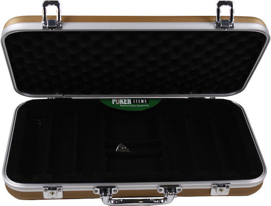Pokeritems Tragetasche Für Aluminium Gold Glücksspielzubehör 300 Stück