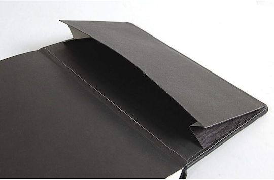 Rhodia Notebook 96 Sheets A5 with Dots and Elastic Black