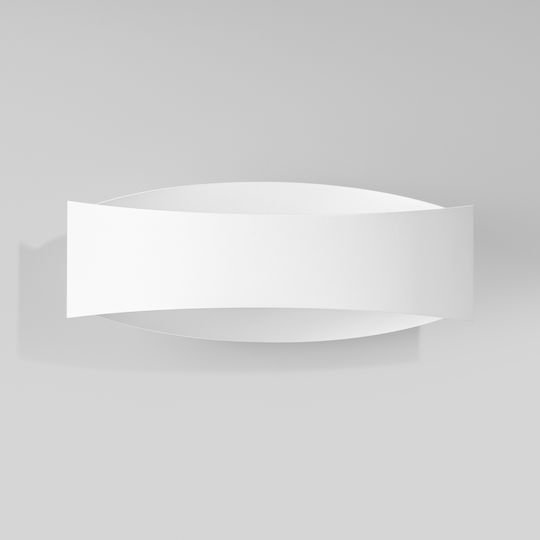 Sollux Modern Lamp Wall with Socket G9 White 15x15x15cm
