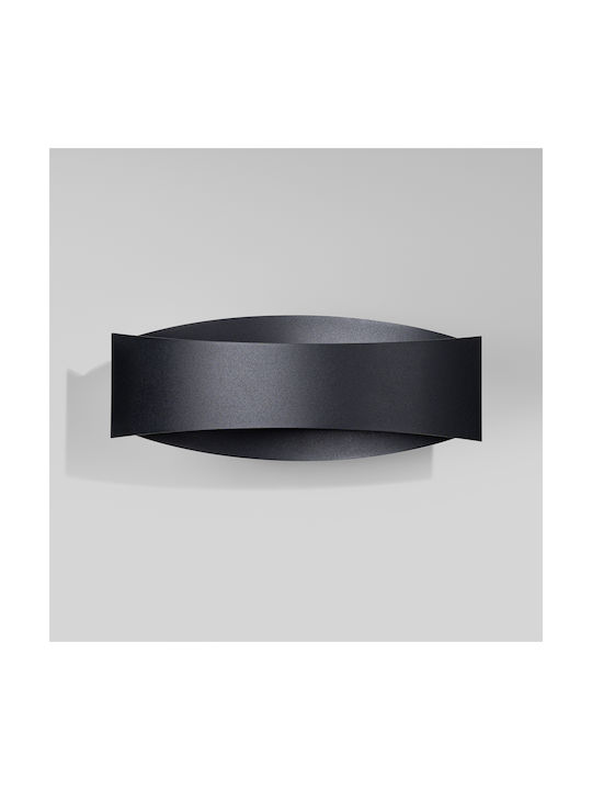 Sollux Modern Lamp Wall with Socket G9 Black 15x15x15cm