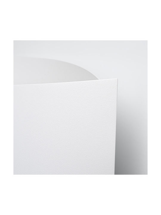 Sollux Modern Lamp Wall with Socket G9 White 15x15x15cm