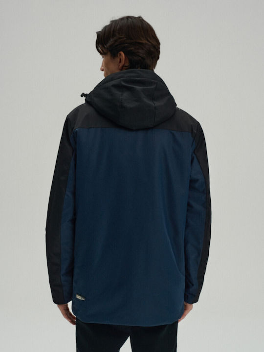 Winter Jacke Marineblau