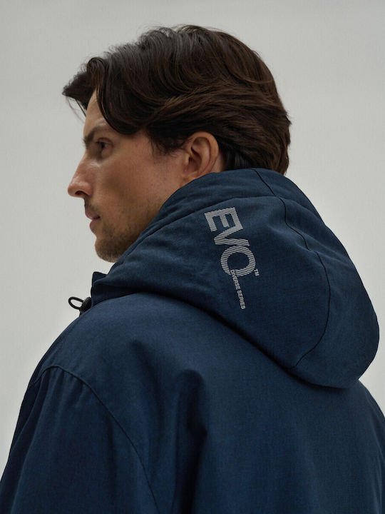 Winter Jacke Marineblau