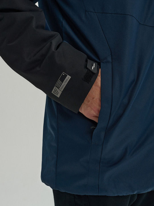 Winter Jacke Marineblau
